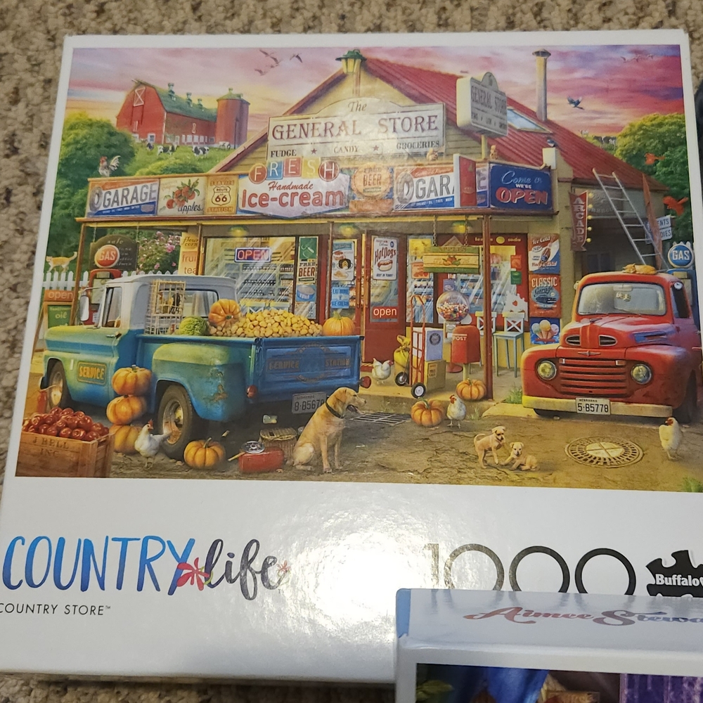 Buffalo 1000 Piece  Country Life Puzzle